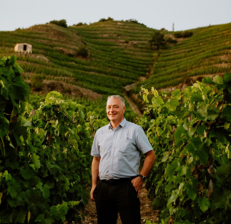 Delas Frères winemaker Jacques Grange