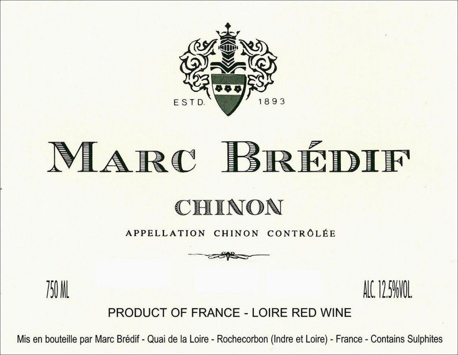 Marc Brédif Chinon label