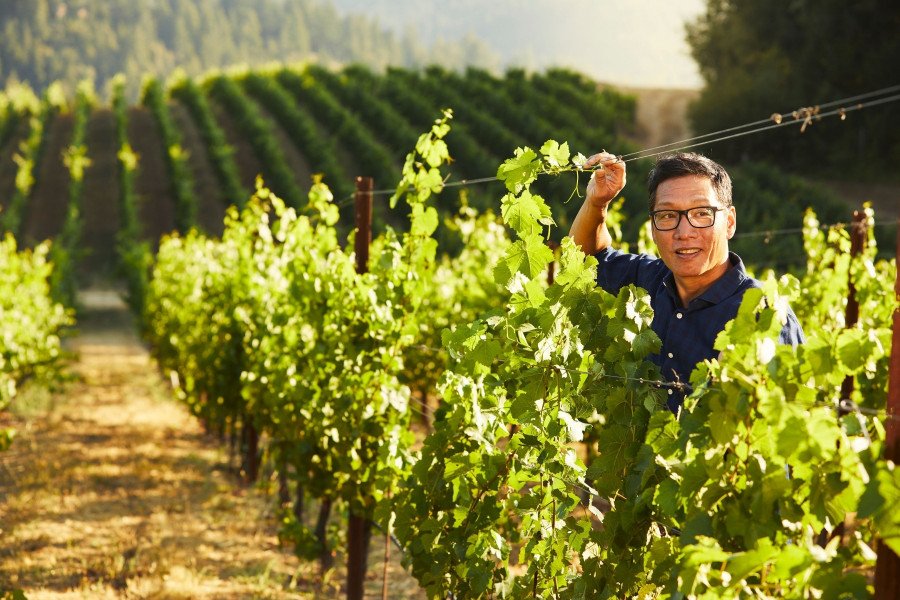 Winemaker Darrin Low has been with Domaine Anderson since 2016. 