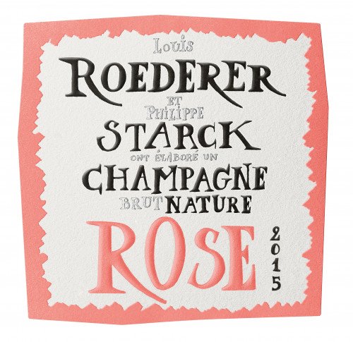 Label for {materiallist:brand_name} Brut Nature Rosé 2015