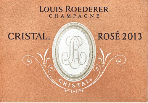 Label for {materiallist:brand_name} Cristal Rosé 2013