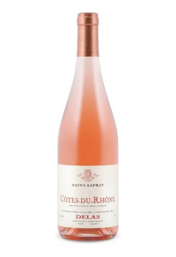 Bottle Shot for {materiallist:brand_name} Côtes-du-Rhône ‘St. Esprit’ Rose {materiallist:vintage}