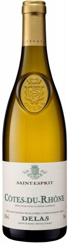 Bottle Shot for {materiallist:brand_name} Côtes-du-Rhône ‘St. Esprit’ Blanc {materiallist:vintage}