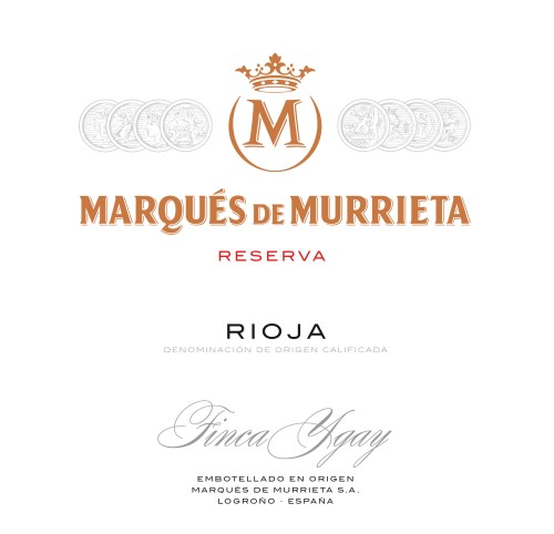Label for {materiallist:brand_name} Reserva Rioja {materiallist:vintage}