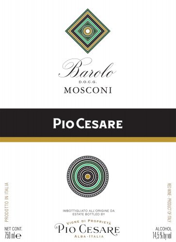 Label for {materiallist:brand_name} Barolo Mosconi DOCG {materiallist:vintage}